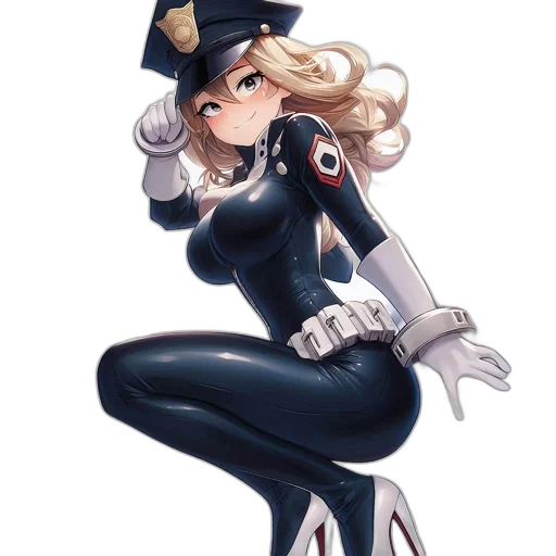 staff, robot, dress, hat transparent PNG cut-out