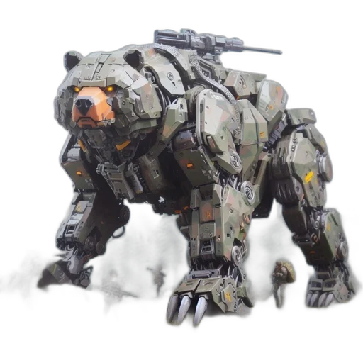 robot, creature, weapon, animal transparent PNG cut-out