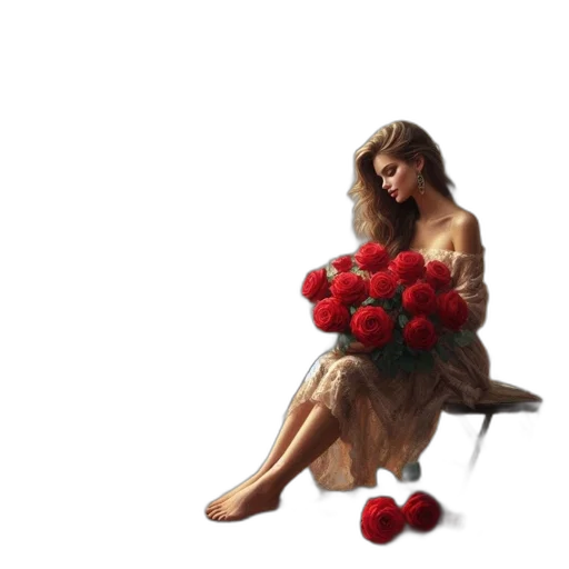 flower, crown, dress, furniture transparent PNG cut-out