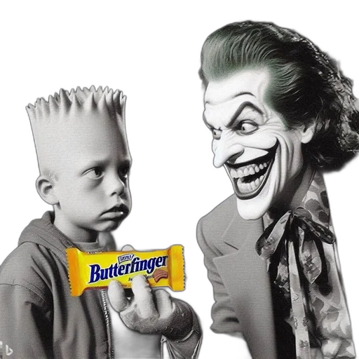 hair, creature, food, two transparent PNG cut-out