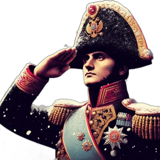 staff, hat, crown, jacket transparent PNG cut-out