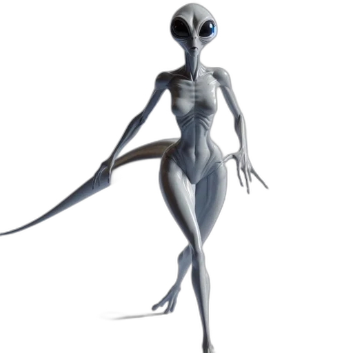 robot, creature, staff, animal transparent PNG cut-out