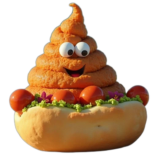 food, crown, animal, creature transparent PNG cut-out