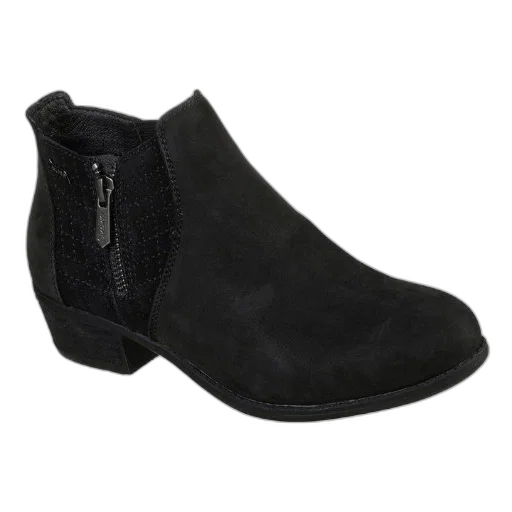 shoes, black, ankle, boot transparent PNG cut-out