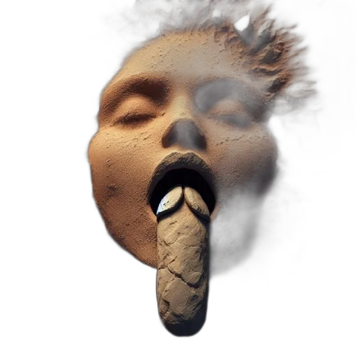 mask, face, creature, hair transparent PNG cut-out