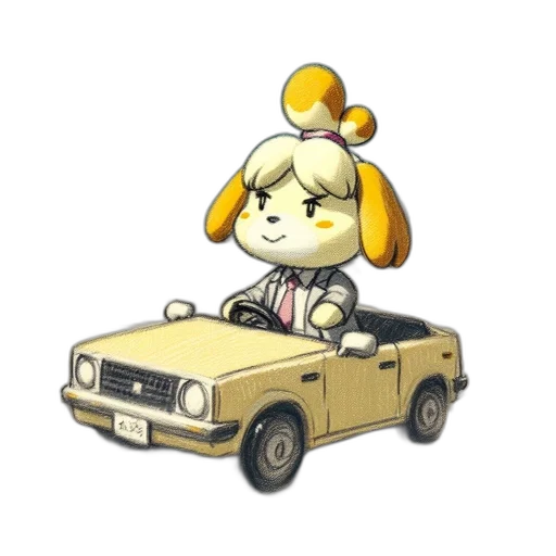car, animal, concept art, pixel art transparent PNG cut-out