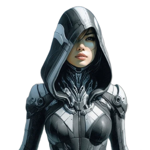robot, mask, face, concept art transparent PNG cut-out