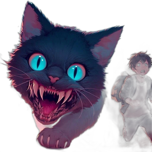 creature, concept art, fantasy art, pixel art transparent PNG cut-out