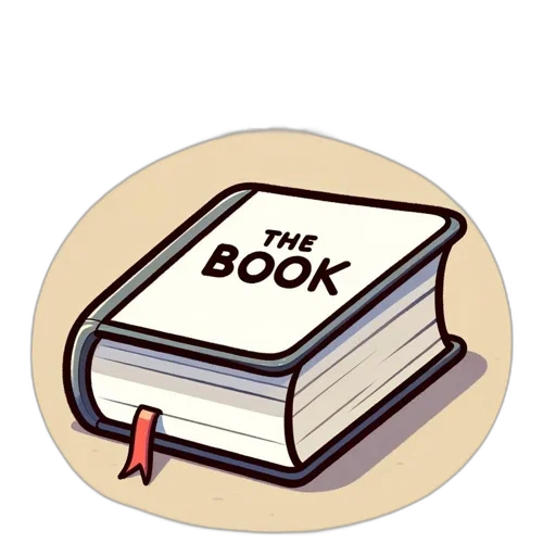 weapon, perspective, book, words transparent PNG cut-out