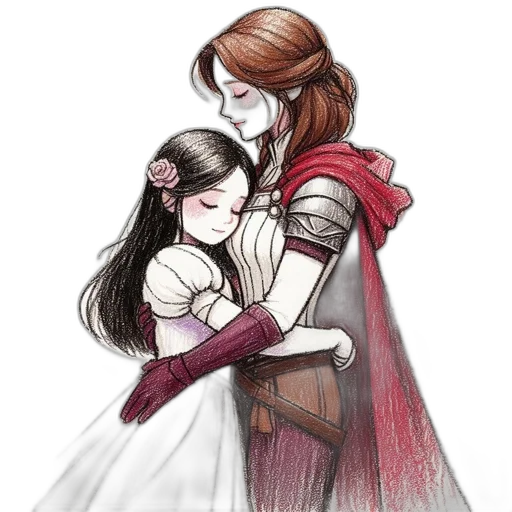 fantasy art, watercolor, concept art, comic book art transparent PNG cut-out