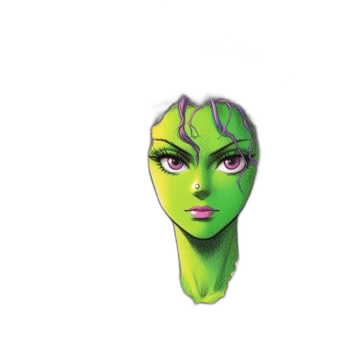 mask, face, creature, staff transparent PNG cut-out