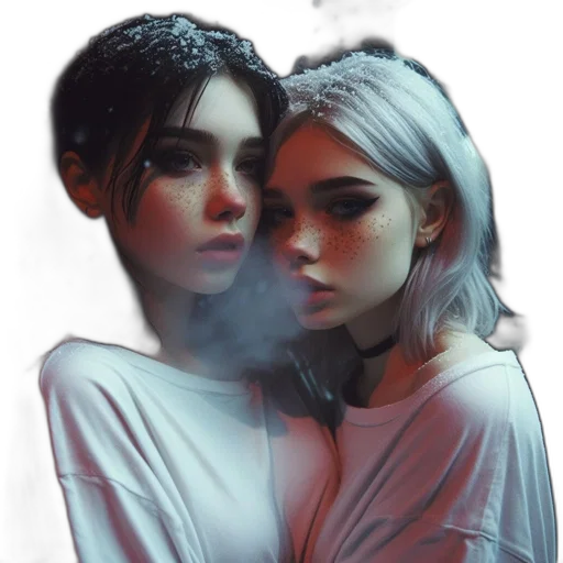 face, mask, jacket, dress transparent PNG cut-out