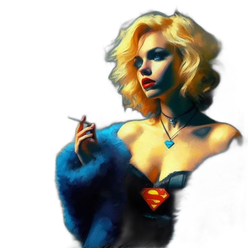 comic book art, concept art, fantasy art, photorealistic transparent PNG cut-out