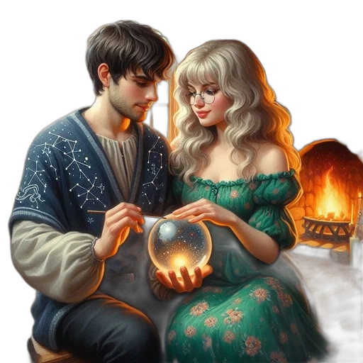 fantasy art, oil painting, photorealistic, concept art transparent PNG cut-out