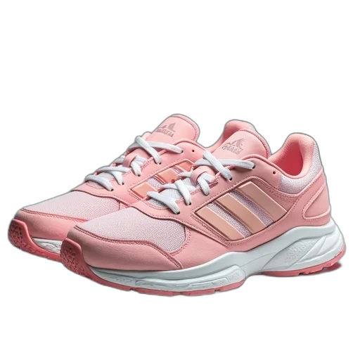 shoes, vaporwave, 3d render, photorealistic transparent PNG cut-out
