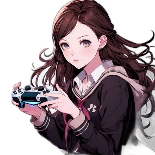 weapon, robot, face, jacket transparent PNG cut-out