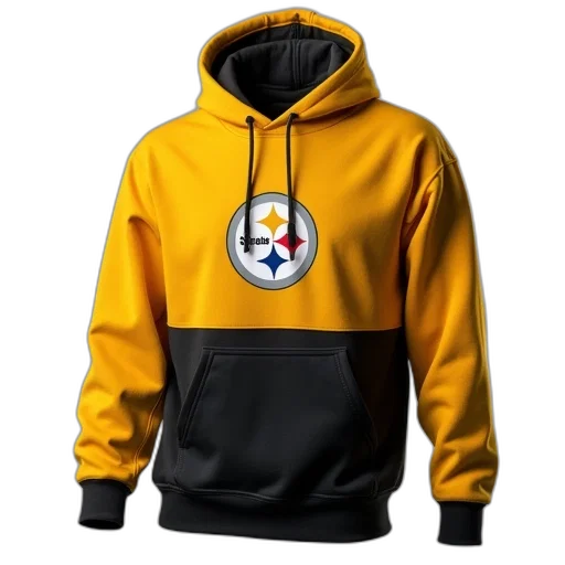 jacket, men, pittsburgh, steelers transparent PNG cut-out