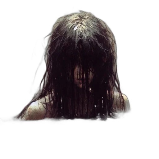 hair, face, creature, mask transparent PNG cut-out