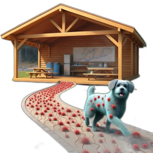 concept art, 3d render, vibrant, scene transparent PNG cut-out