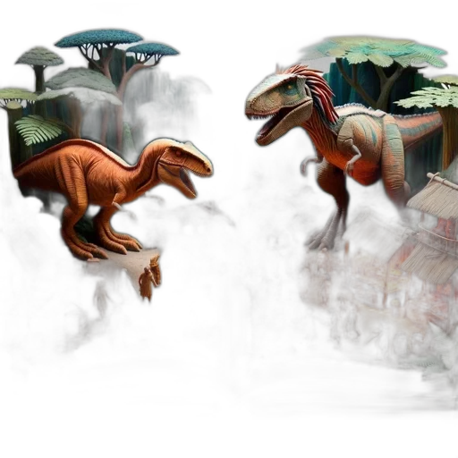 dragon, concept art, fantasy art, 3d render transparent PNG cut-out