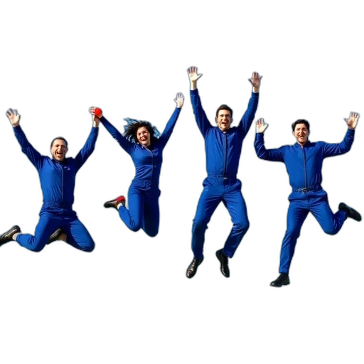 staff, blue, second, image transparent PNG cut-out