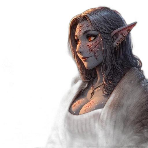 face, dragon, staff, mask transparent PNG cut-out