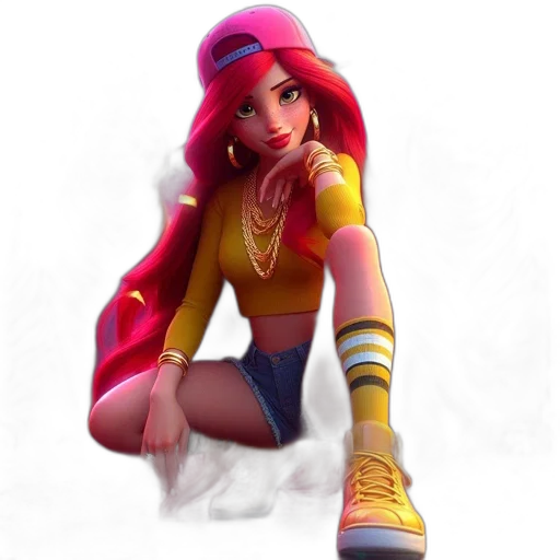 dress, jacket, staff, concept art transparent PNG cut-out