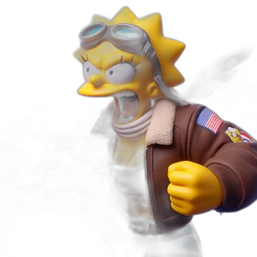 jacket, staff, weapon, mask transparent PNG cut-out