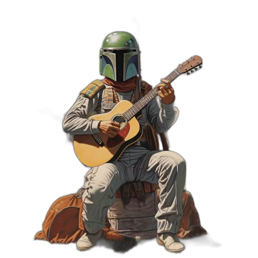 mask, robot, jacket, concept art transparent PNG cut-out