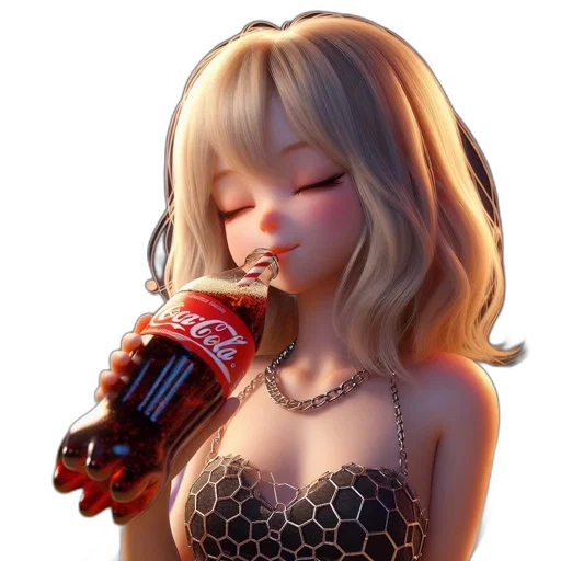 bottle, robot, food, dress transparent PNG cut-out