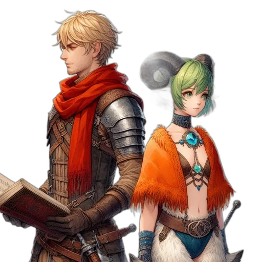 sword, staff, weapon, fantasy art transparent PNG cut-out