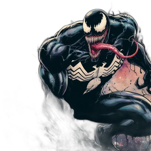 comic book art, concept art, muscular, masked transparent PNG cut-out