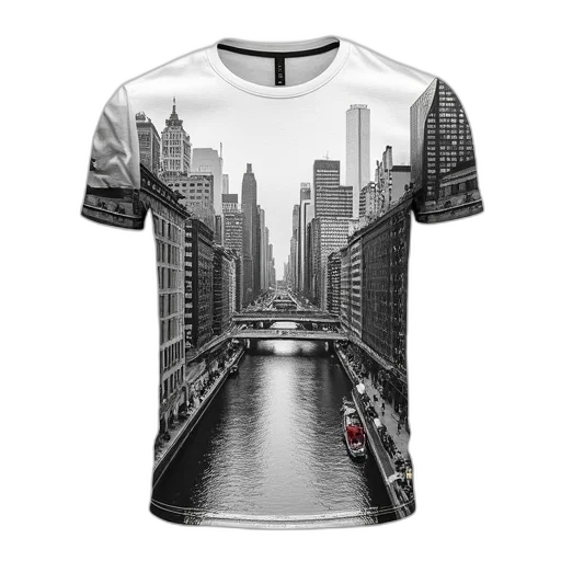 photorealistic, 3d render, white, city transparent PNG cut-out