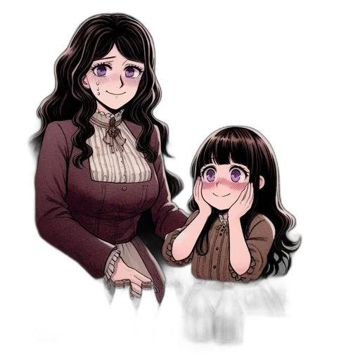 creature, face, dress, anime transparent PNG cut-out