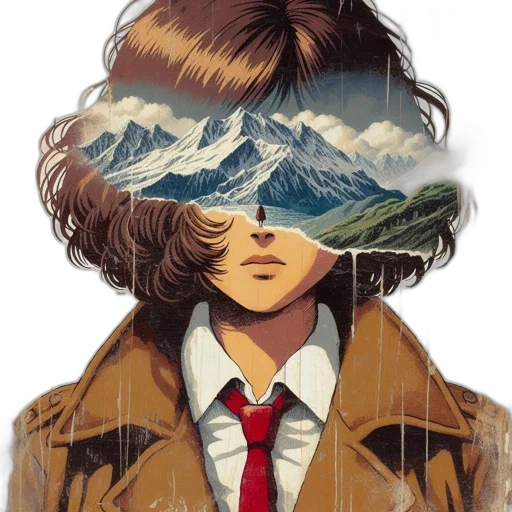 jacket, face, mask, hat transparent PNG cut-out