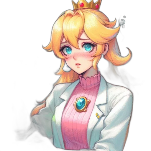 crown, staff, dress, face transparent PNG cut-out