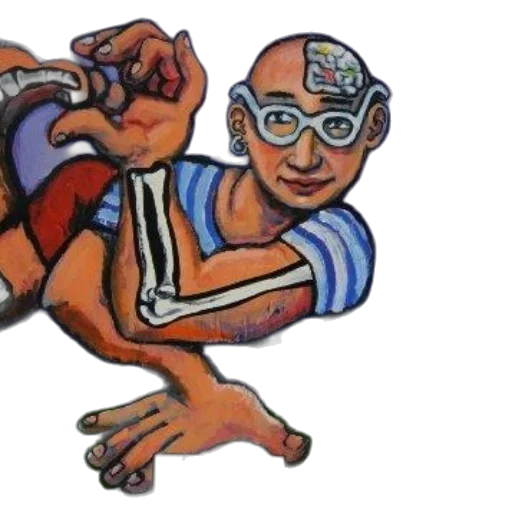 robot, mask, cartoon, comic book art transparent PNG cut-out