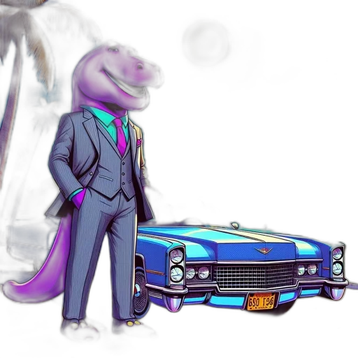 car, dragon, creature, animal transparent PNG cut-out