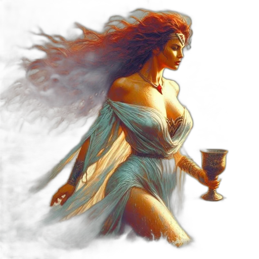 dress, fantasy art, concept art, photorealistic transparent PNG cut-out