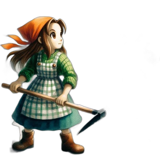 staff, weapon, sword, dress transparent PNG cut-out