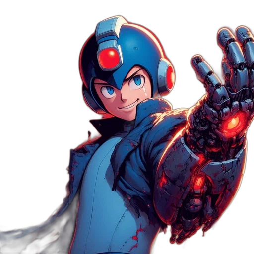 robot, weapon, staff, concept art transparent PNG cut-out