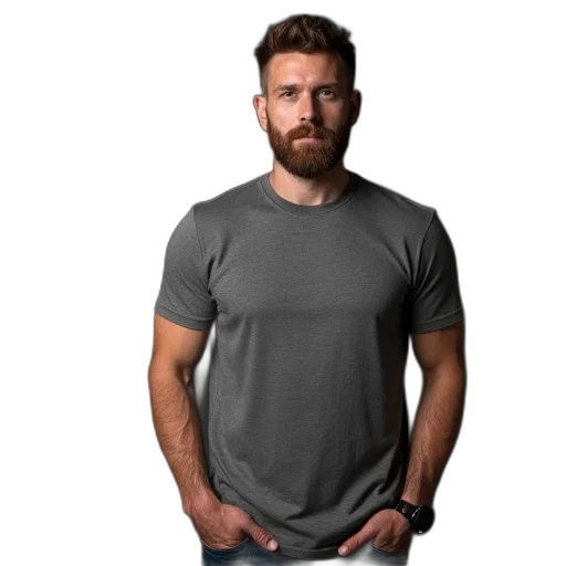 staff, jacket, face, hair transparent PNG cut-out