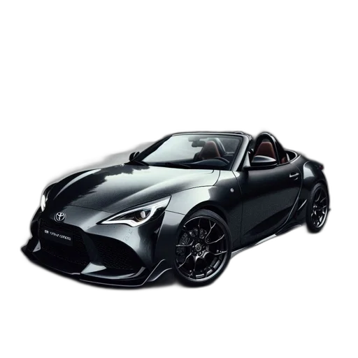 car, weapon, photorealistic, 3d render transparent PNG cut-out