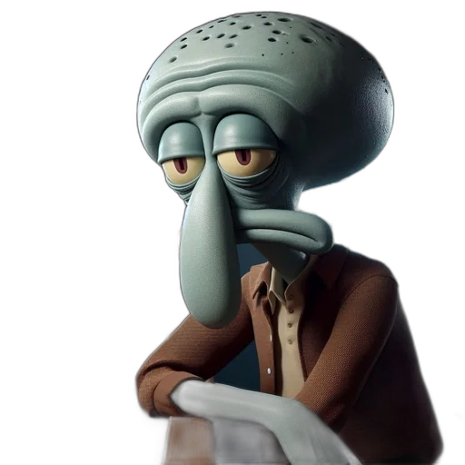 staff, robot, hat, face transparent PNG cut-out