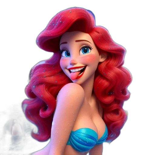crown, face, hair, cartoon transparent PNG cut-out