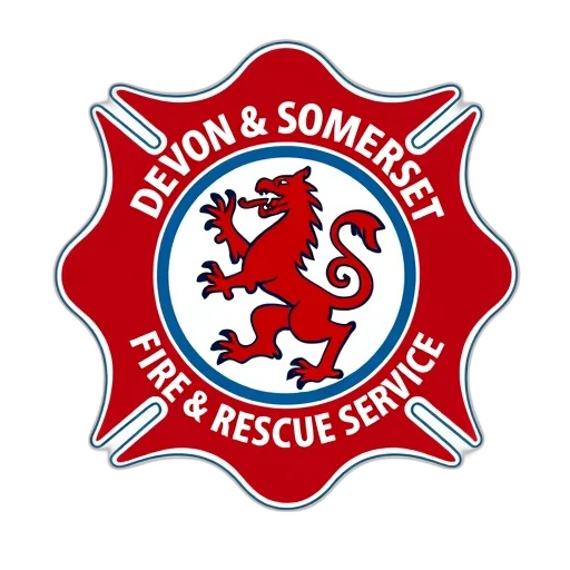 stylized, emblem, featuring, red transparent PNG cut-out