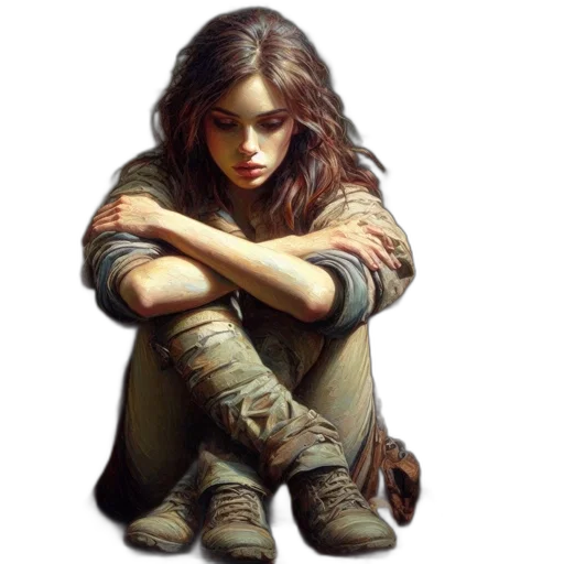 face, jacket, concept art, fantasy art transparent PNG cut-out
