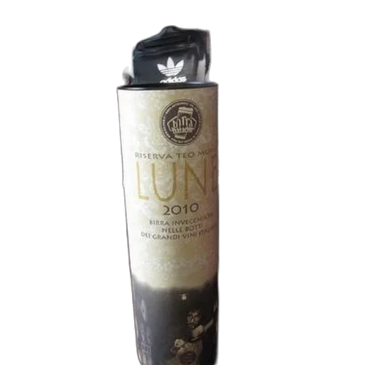 bottle, lune, beer, sits transparent PNG cut-out