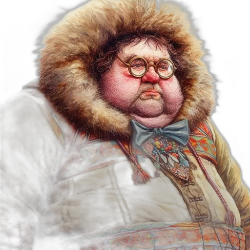 jacket, face, animal, creature transparent PNG cut-out