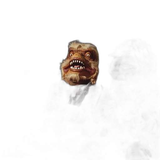 creature, dragon, face, mask transparent PNG cut-out